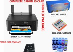 canon ts704 id card printer