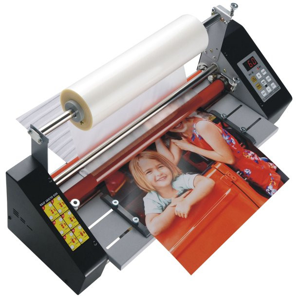 A2 table top lamination machine 17.3inches hot cold laminator 5
